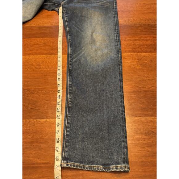36 X 32 Flint And Tinder Straight Fit Blue Jeans - Picture 13 of 14